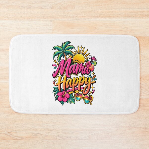Item preview, Mama Happy Tropical Reality TV Quote designed and sold by thebigleebowski.