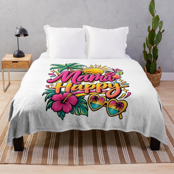 Item preview, Mama Happy Tropical Reality TV Quote designed and sold by thebigleebowski.
