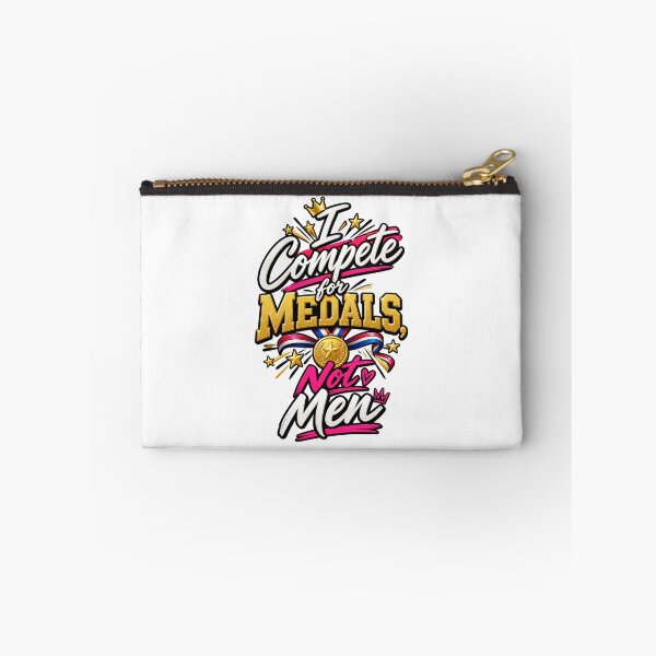 Item preview, I Compete for Medals Not Men Funny Reality TV Quote designed and sold by thebigleebowski.