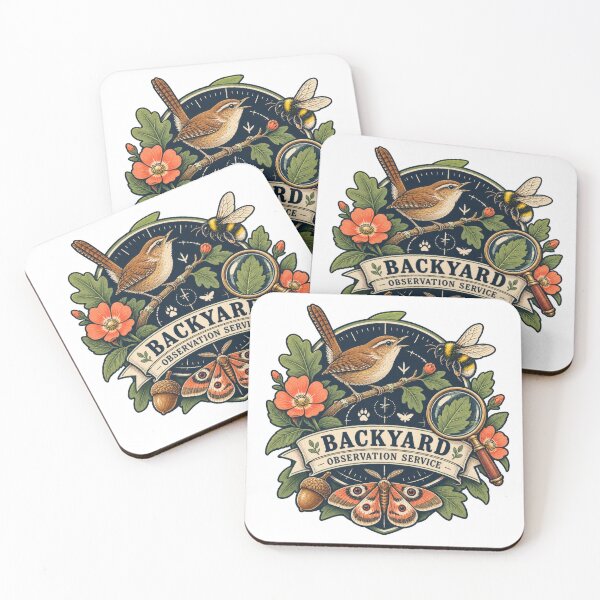 Item preview, Backyard Wildlife Observation Service designed and sold by Mosslume Studio.