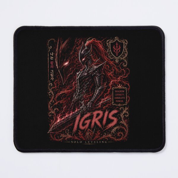 Item preview, Igris Solo Leveling Blood Red Commander Art designed and sold by SirLivy.