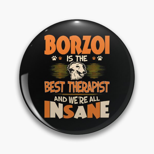 Item preview, Borzoi Is The Best Therapist Funny Dog Owner Gift designed and sold by morckdene.