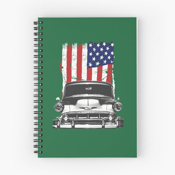 Item preview, 1953 Chevy 210 Front Grill View With Us Flag 616 designed and sold by GvenceJewelry.