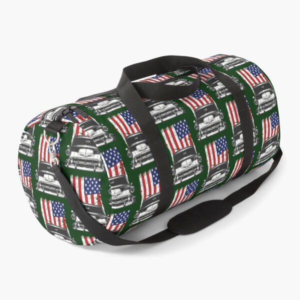 Item preview, 1953 Chevy 210 Front Grill View With Us Flag 616 designed and sold by GvenceJewelry.