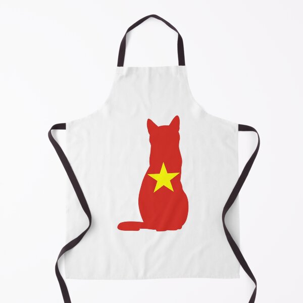 Item preview, Vietnamese Cat Flag designed and sold by wickedcartoons.
