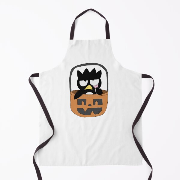 Item preview, Cute Sanrio Character Badtz-maru in Pumpkin Basket Halloween Kawaii Fall Illustration designed and sold by Iska-Designs.