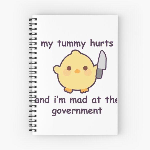 Item preview, My Tummy Hurts and I'm Mad at the Government Duck designed and sold by GenAndStacy615.