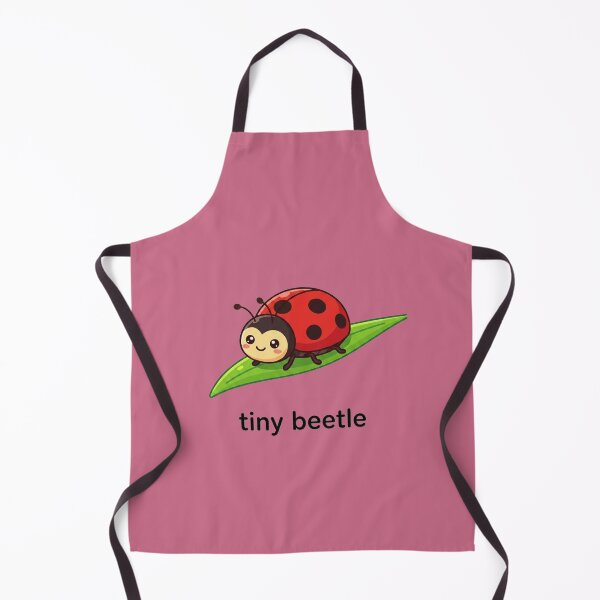 Item preview, Cute Tiny Beetle Sticker | Kawaii Ladybug on Green Leaf | Adorable Insect Nature Gift designed and sold by morning sun.