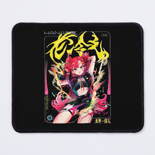 Item preview, Anime Girl Pink Hair Lightning Energy designed and sold by Blissful-USA.
