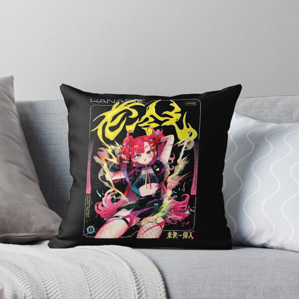 Item preview, Anime Girl Pink Hair Lightning Energy designed and sold by Blissful-USA.