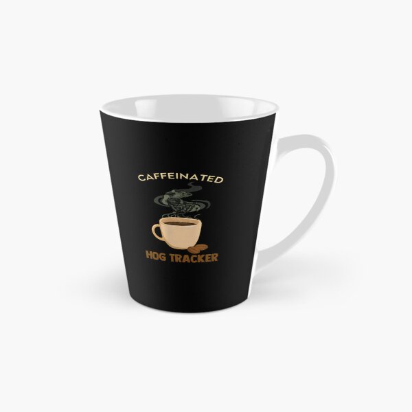 Item preview, Caffeinated Hog Tracker Coffee Mug Wild Boar Hunter Gift designed and sold by morckdene.