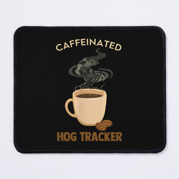 Item preview, Caffeinated Hog Tracker Coffee Mug Wild Boar Hunter Gift designed and sold by morckdene.