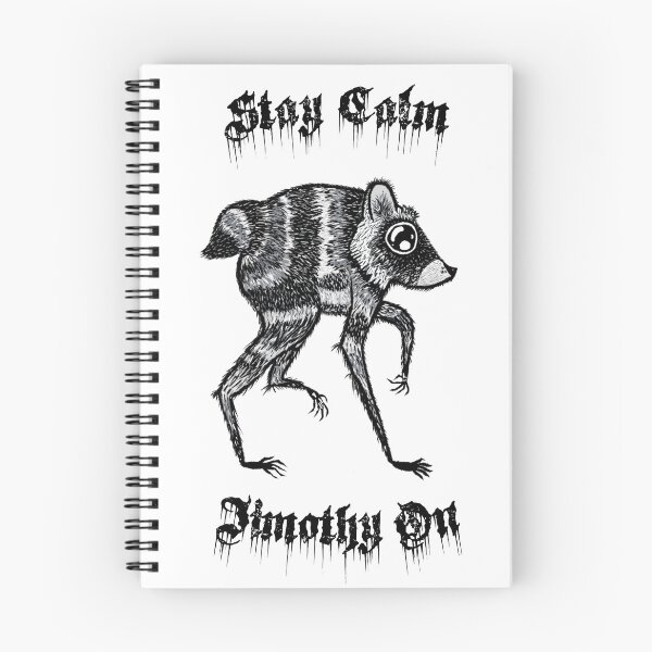 Item preview, Stay Calm and Jimothy On (For Light Background) designed and sold by Mercurial Whims by Jen.