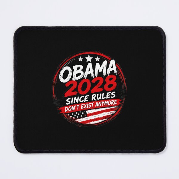 Item preview, Vintage Obama 2028 Since Rules Don't Exist Anymore designed and sold by PaletteArc.