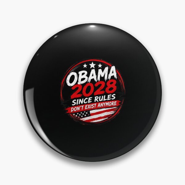 Item preview, Vintage Obama 2028 Since Rules Don't Exist Anymore designed and sold by PaletteArc.