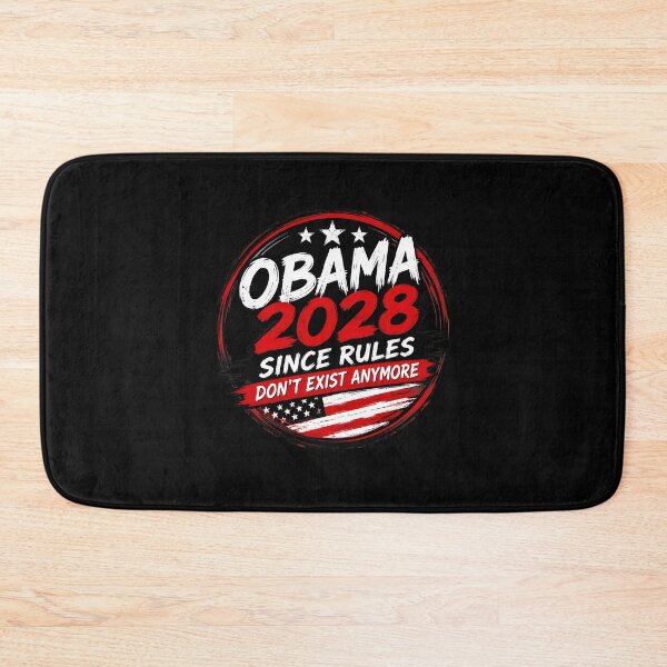 Item preview, Vintage Obama 2028 Since Rules Don't Exist Anymore designed and sold by PaletteArc.