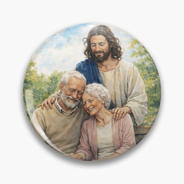 Item preview, Jesus Will Carry You For Your Whole Life designed and sold by Lion and Lamb Design.