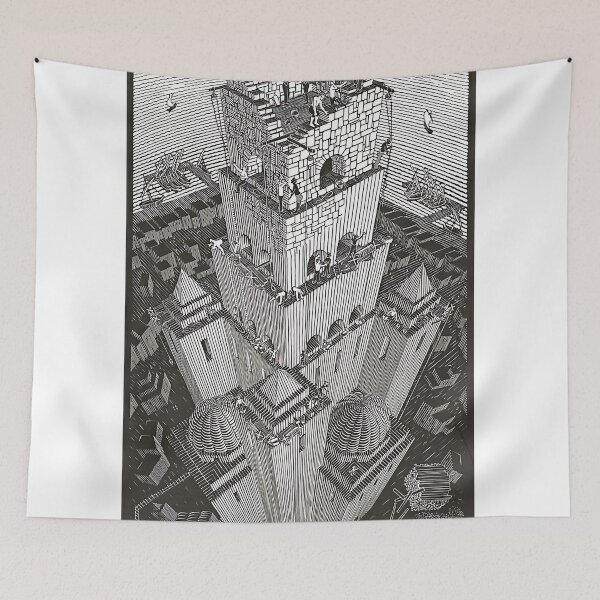 Item preview, Tower of Impossible Rooms designed and sold by BrandsDesigns.