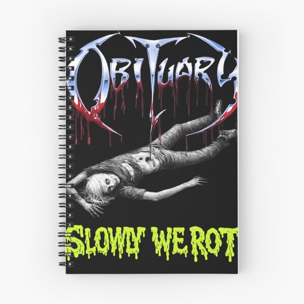 Item preview, Obituary Slowly We Rot High Resolution USA Death Metal Legend designed and sold by VividHollow.