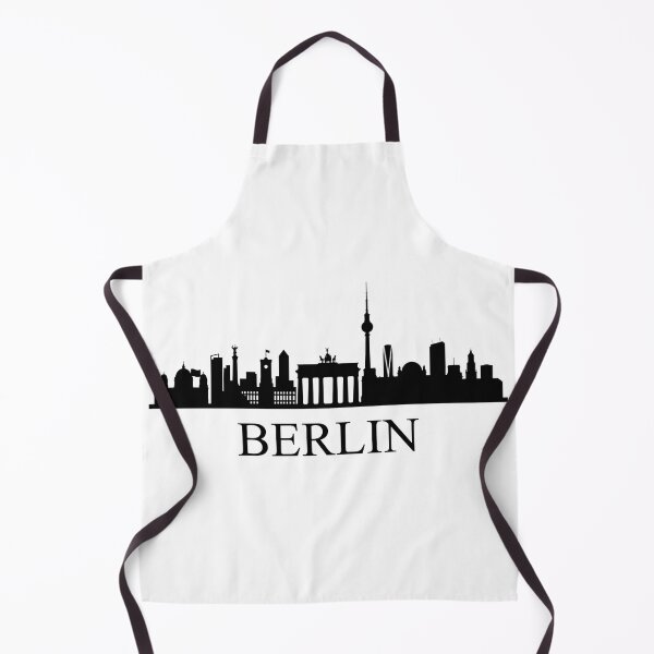 Item preview, Berlin Skyline Minimalist Black Silhouette Typography designed and sold by larbimalki.