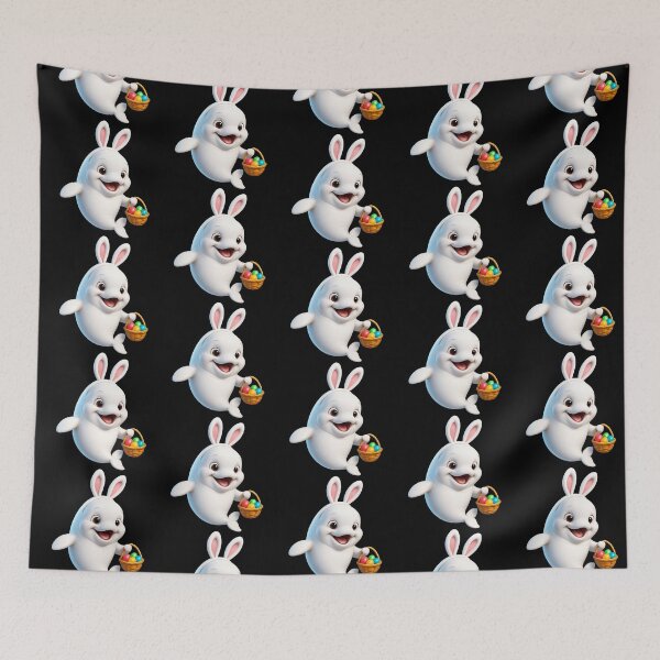 Item preview, Beluga Whale Easter Bunny designed and sold by Sillytoe.