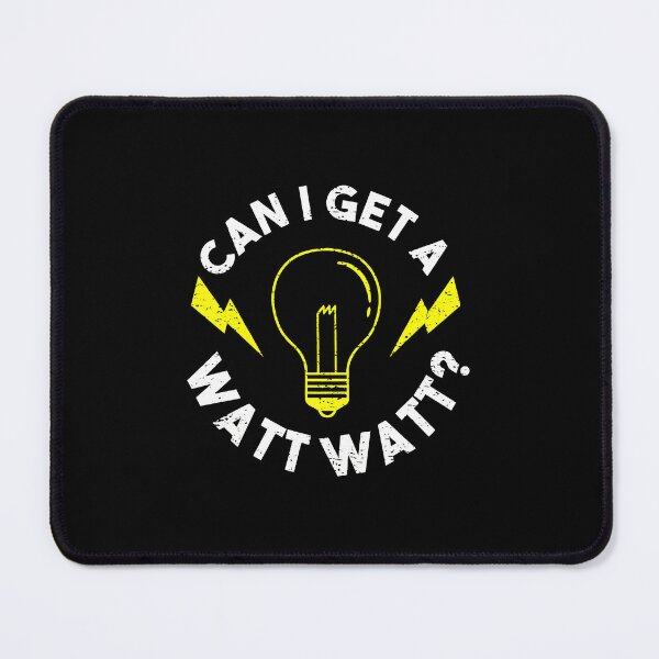 Item preview, Can I Get A Watt Watt Light Bulb Humor designed and sold by morckdene.