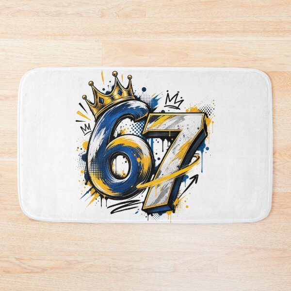 Item preview, Sporty 67 Hand Gesture Colorful Streetwear Design designed and sold by TheAllInStore.