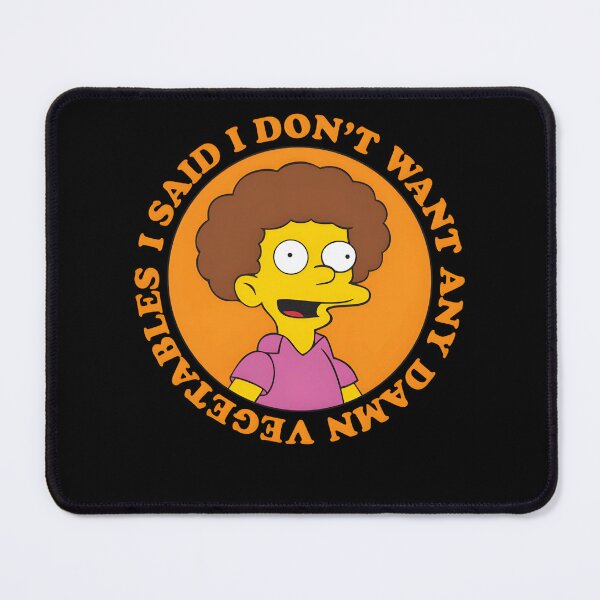 Item preview, I Said I Don't Want Any Damn Vegetables Todd Flanders Meme designed and sold by Prints3000.