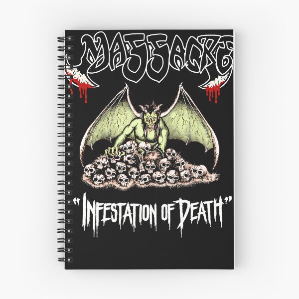 Item preview, Massacre Infestation of Death Demo High Resolution US Death Metal Legends designed and sold by GlimmerHollow.