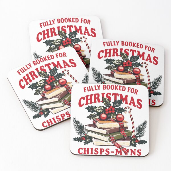 Item preview, Fully Booked For Christmas Bookish Holiday designed and sold by lht6474.
