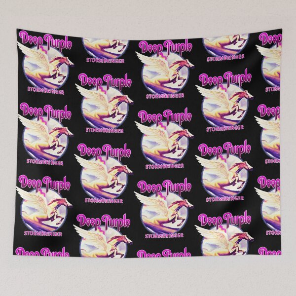 Item preview, Deep Purple Stormbringer Pegasus Album Classic Rock Band Vintage designed and sold by RobynPeckArt.