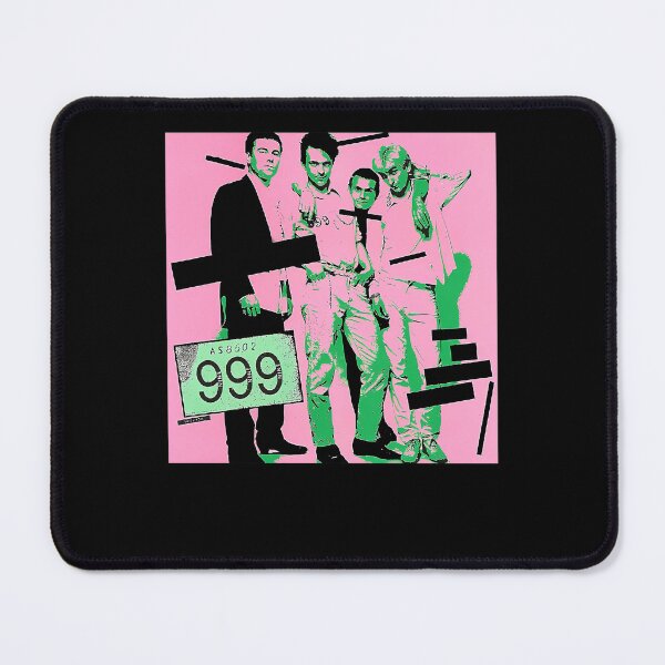 Item preview, Four Men Standing Green Pink Contrast designed and sold by Blissful-USA.