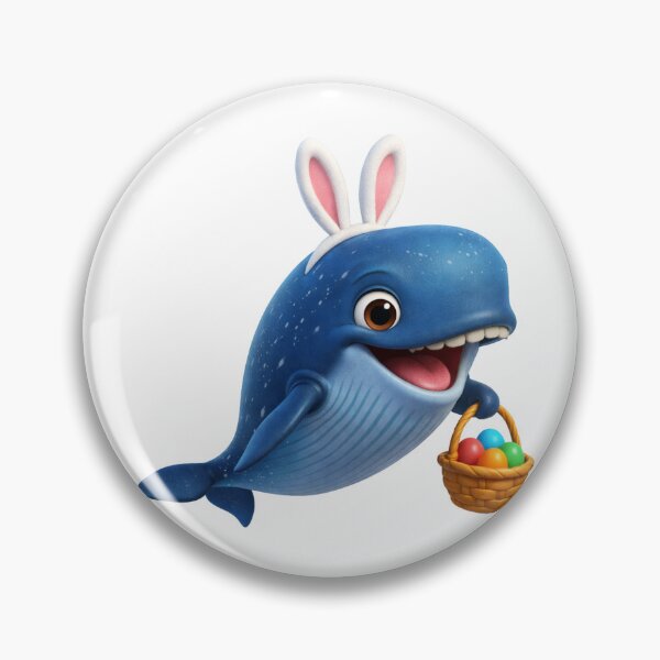 Artikelvorschau, Blauwal-Osterhase entworfen und verkauft von Sillytoe.