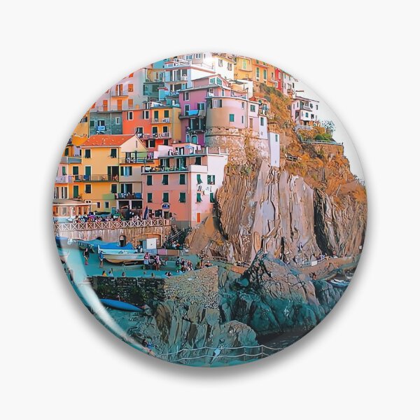 Item preview, Cliffside Village Above Sea designed and sold by BrandsDesigns.