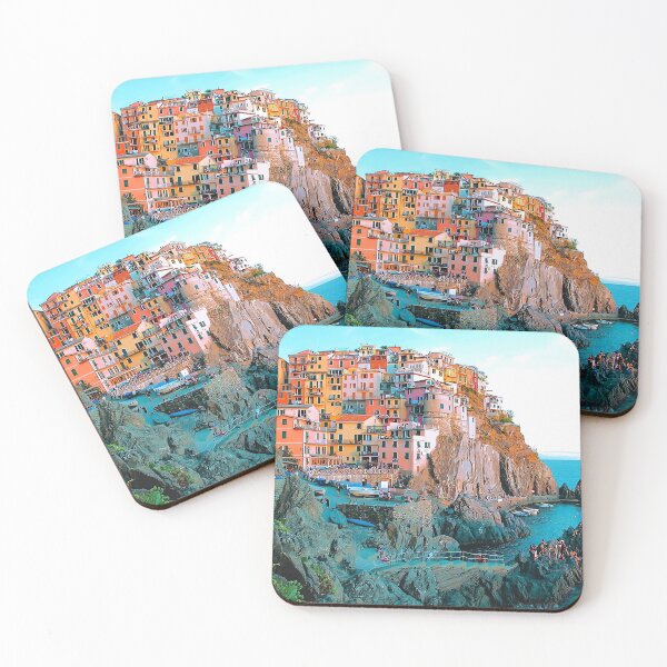 Item preview, Cliffside Village Above Sea designed and sold by BrandsDesigns.