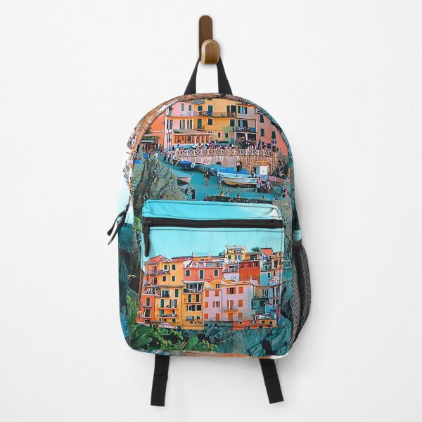 Item preview, Cliffside Village Above Sea designed and sold by BrandsDesigns.
