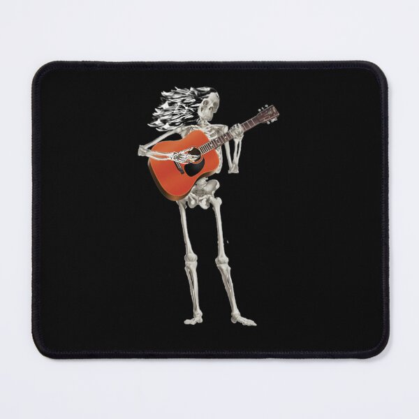Item preview, Skeleton Playing Acoustic Guitar Long Hair designed and sold by Fegos.