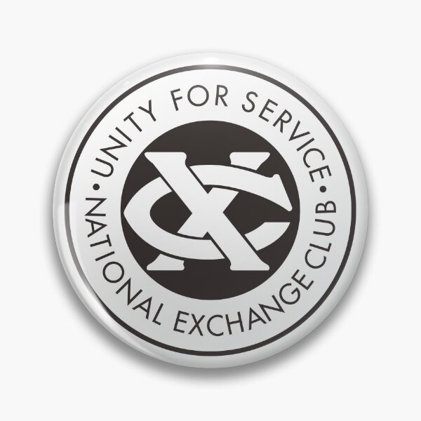 Item preview, Bold Crimson National Exchange Club Embrace designed and sold by Aninature.
