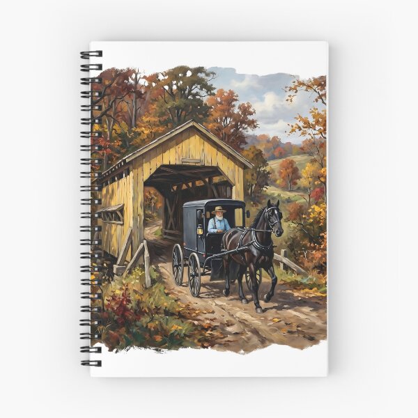 Item preview, Amish Country Covered Bridge designed and sold by The She Shed.