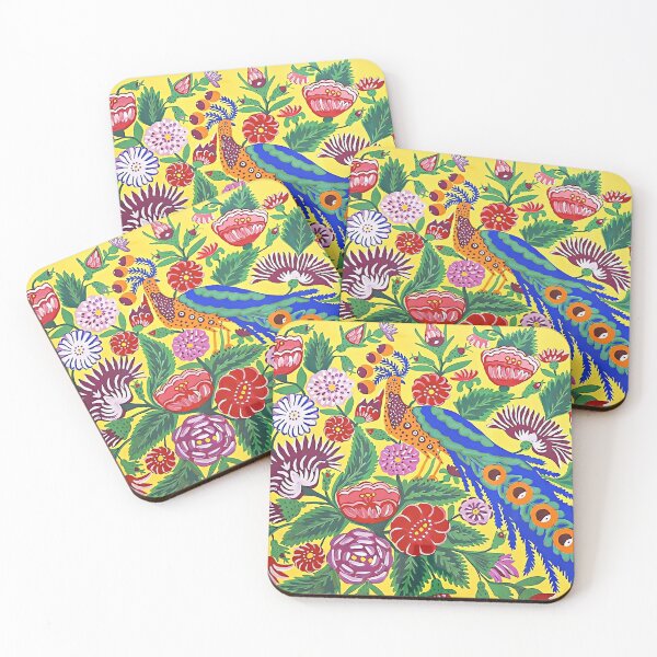 Item preview, Peacock Among Garden Flowers designed and sold by BrandsDesigns.