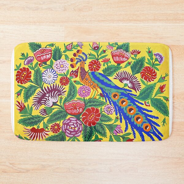 Item preview, Peacock Among Garden Flowers designed and sold by BrandsDesigns.