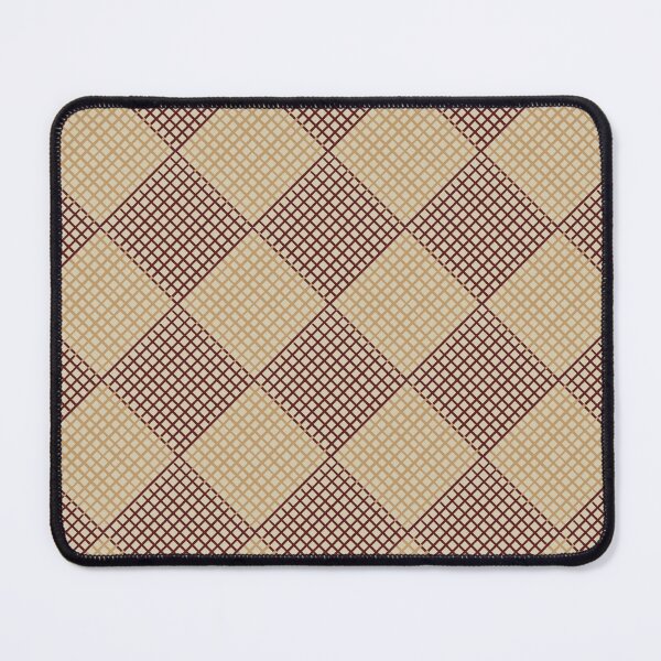 Item preview, Burgundy Gold Diagonal Tartan Woven Plaid Pattern designed and sold by DColourMuse.