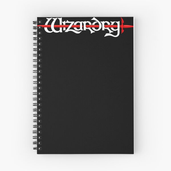 Item preview, Wizardry Logo CRPG Game designed and sold by VividHollow.