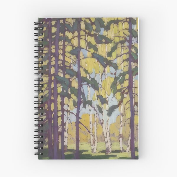 Item preview, Birches in Yellow Light designed and sold by BrandsDesigns.