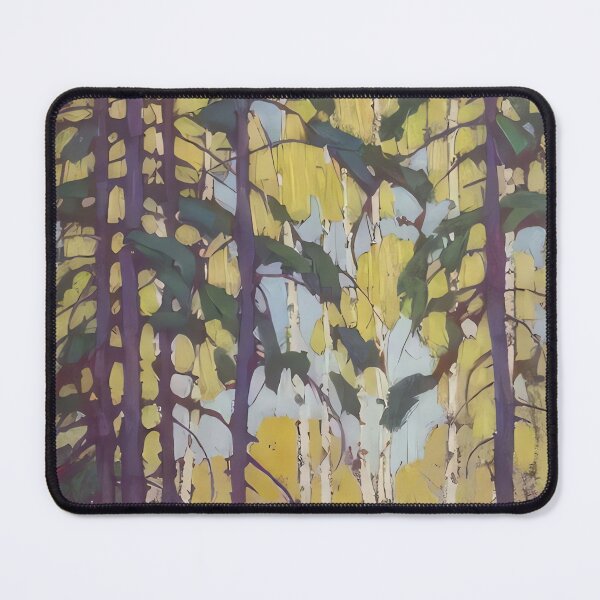 Item preview, Birches in Yellow Light designed and sold by BrandsDesigns.