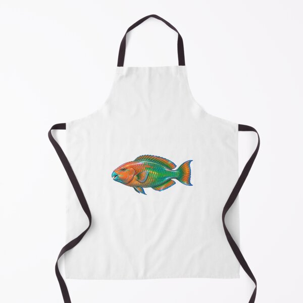 Item preview, Colorful Parrotfish Realistic Marine Art designed and sold by KenworksDigital.