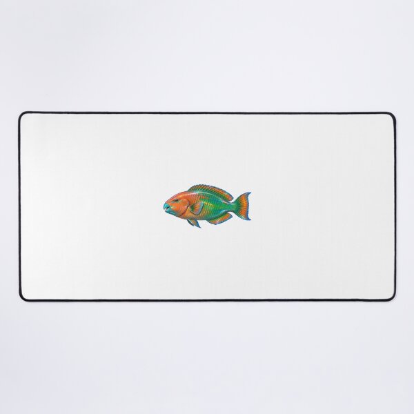 Item preview, Colorful Parrotfish Realistic Marine Art designed and sold by KenworksDigital.