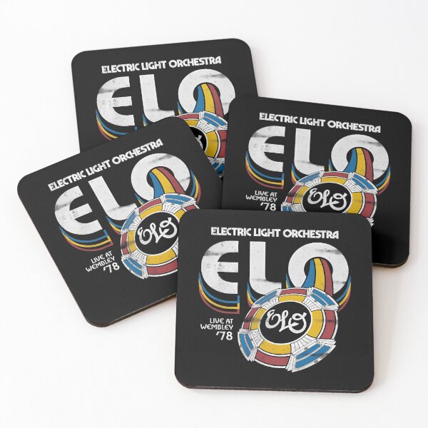 Artikelvorschau, Electric Light Orchestra ELO Live At Wembley 78 Spacecraft Retro entworfen und verkauft von RobynPeckArt.