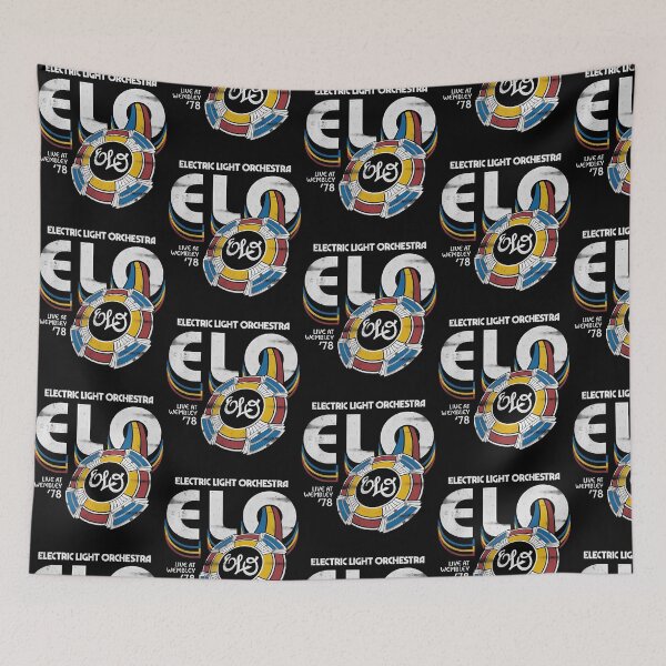 Item preview, Electric Light Orchestra ELO Live At Wembley 78 Spacecraft Retro designed and sold by RobynPeckArt.