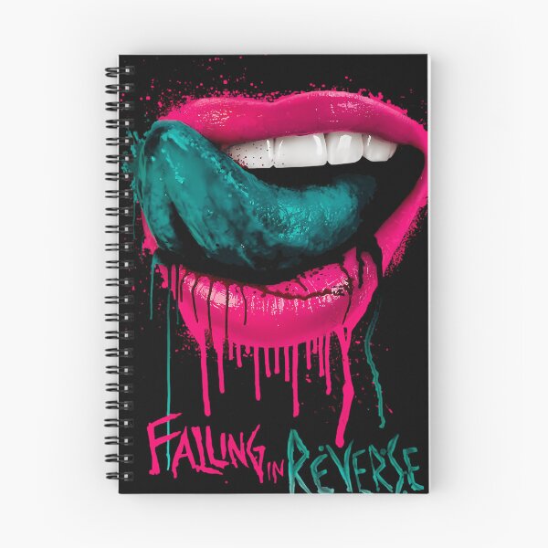 Item preview, Falling In Reverse Pink Lips Blue Tongue designed and sold by TheFcknHorseman.